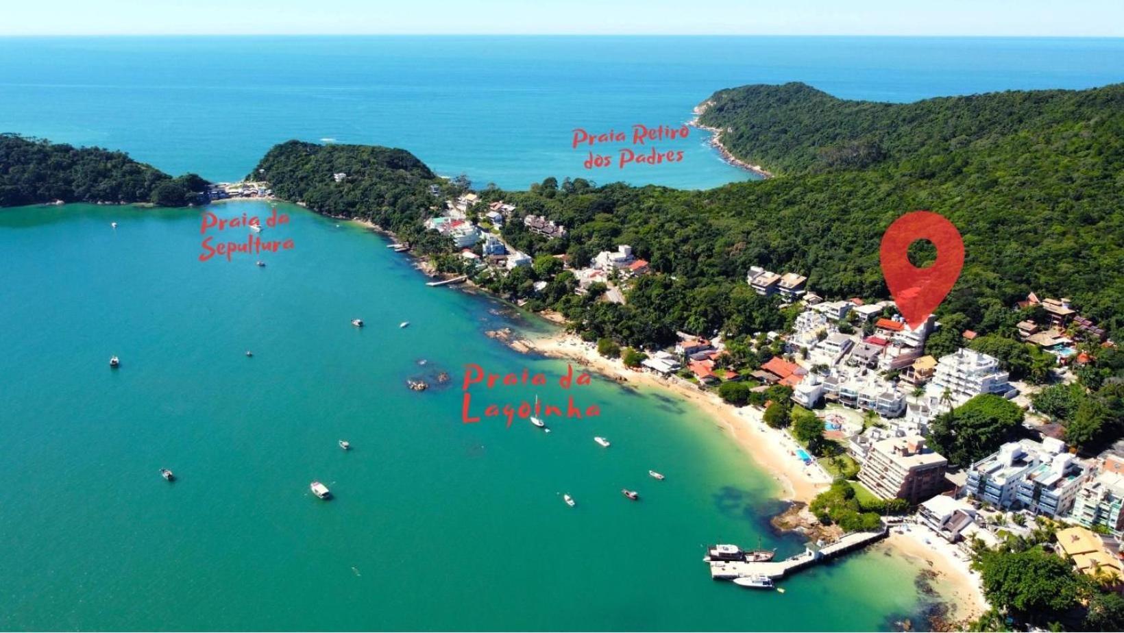 1079 - Apartamento Com Vista Para O Mar Em Bombinhas Exteriör bild